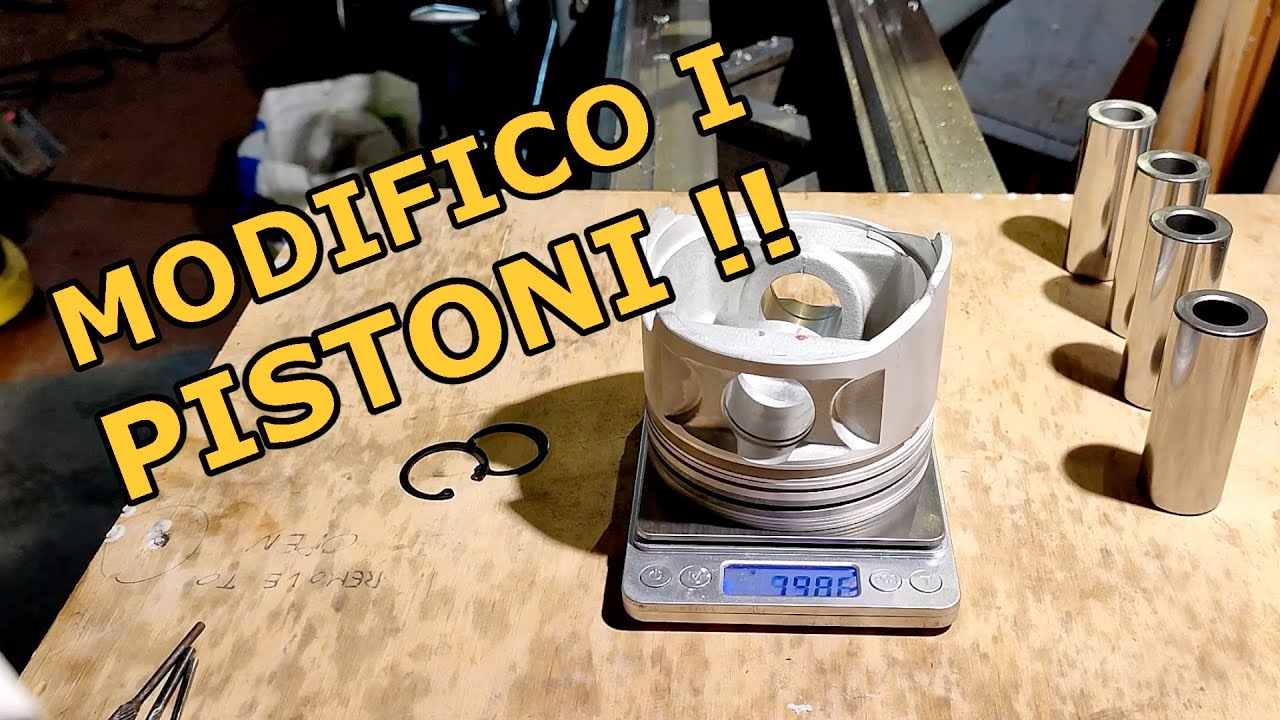 Modifica Pistoni per Conversione Turbo - Toyota 2L / 3L / 5L