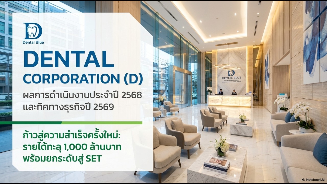 หุ้น D รายได้ทะลุพันล้าน กำไรพุ่ง 70%