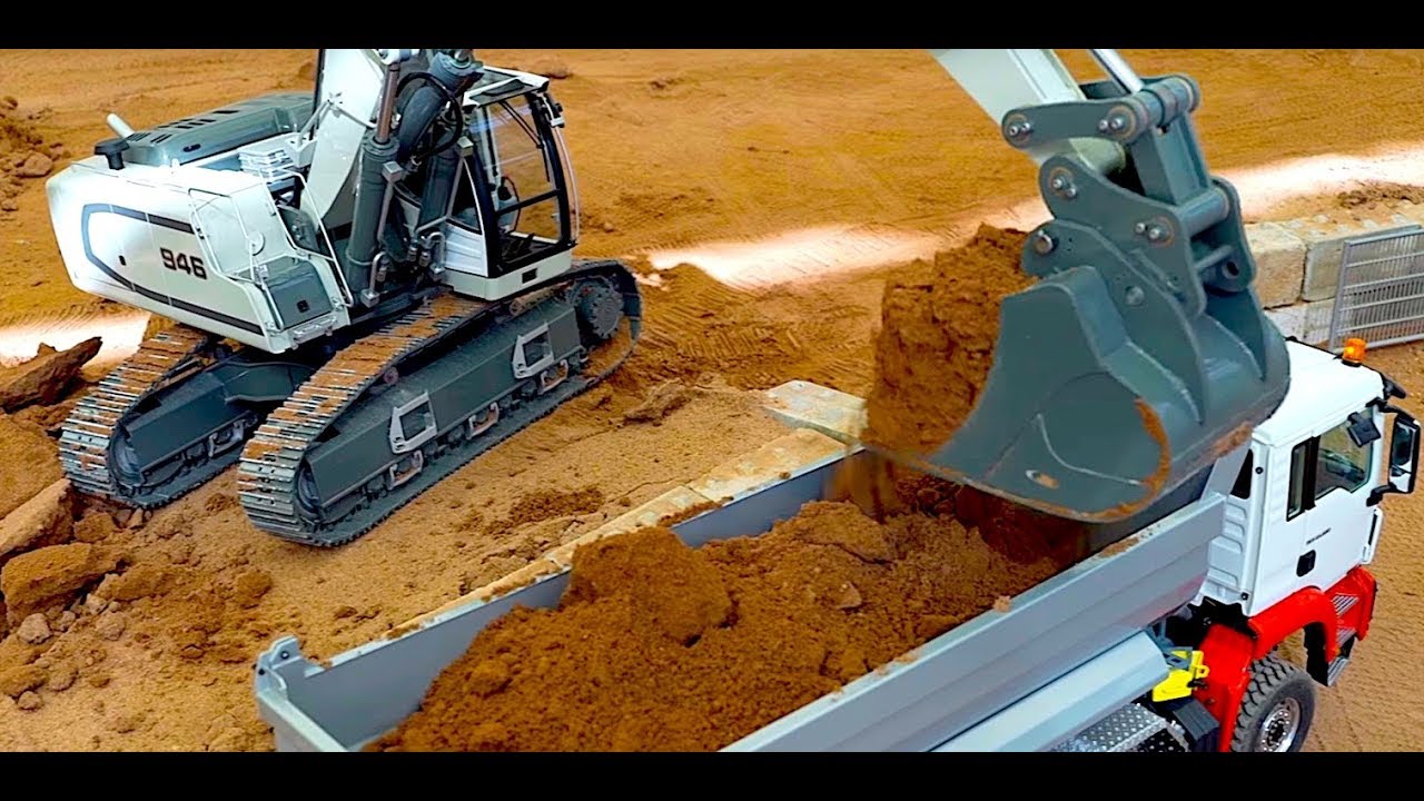 BRAND NEW LIEBHERR 946 EXCAVATOR RC TRUCK MAN 8x8 - PREMACON