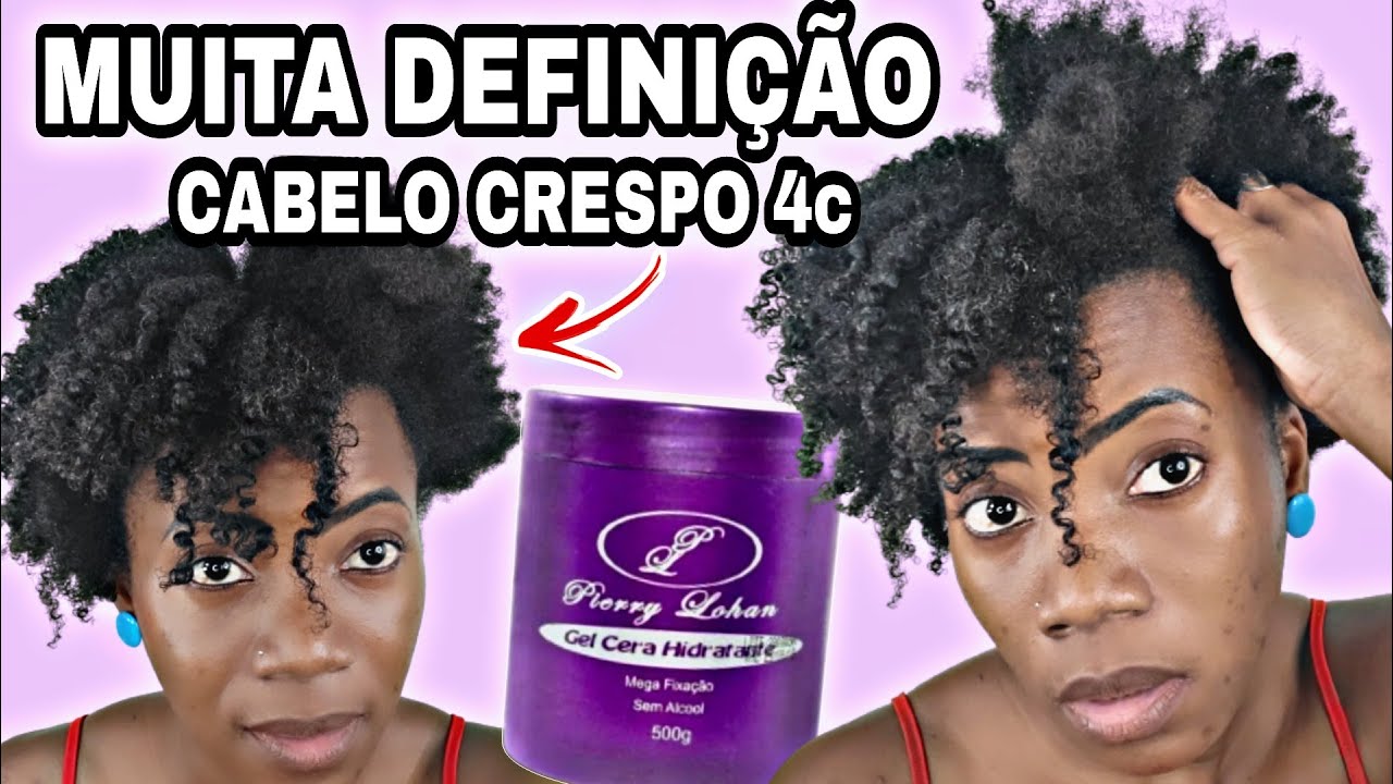 COMO DEFINIR CABELO CRESPO COM O FAMOSO GEL PIERRY LOHAN
