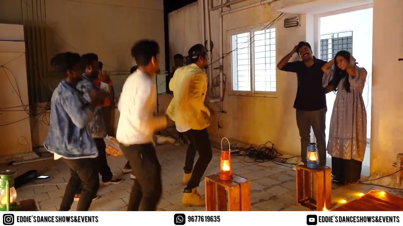 Mottaimaadi party | Navin Kanmani love | happy birthday | surprise dance | Eddie'sdanceshows&events