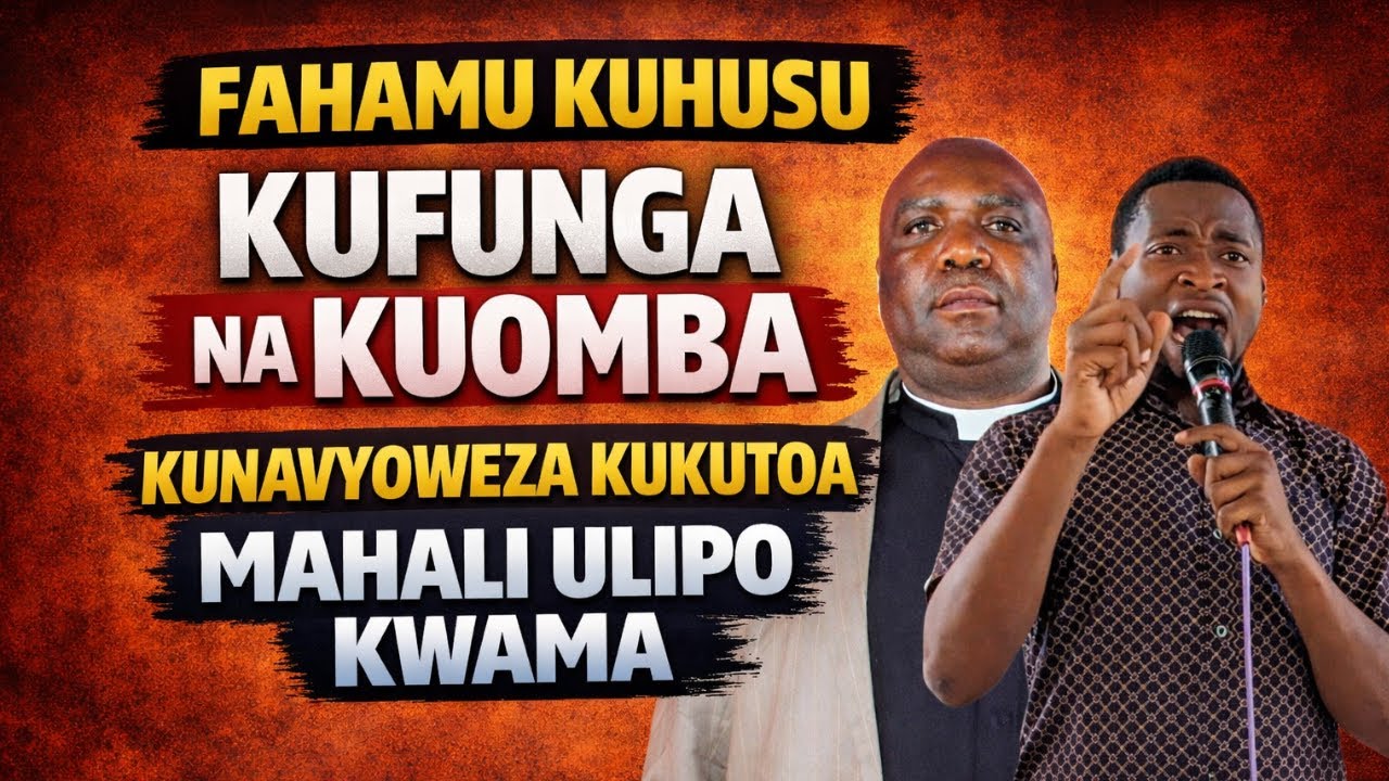 ALHAMISI TAREHE 5/03/2026 | SOMO: KUFUNGA NA KUOMBA KUNAVYOWEZA KUKUTOA MAHALI ULIPO KWAMA |PASTOR K
