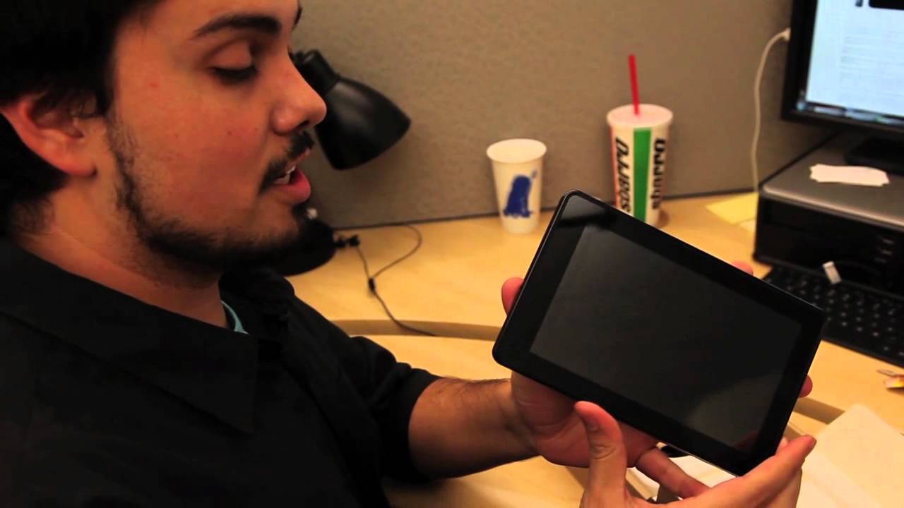 Amazon Kindle Fire unboxing