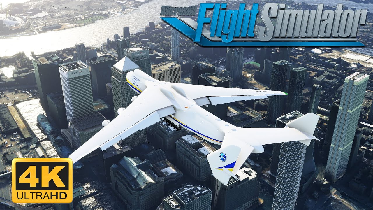 AN225 AT LONDON CITY AIRPORT - Microsoft Flight Simulator 2020 - EXTREME CHALLENGE