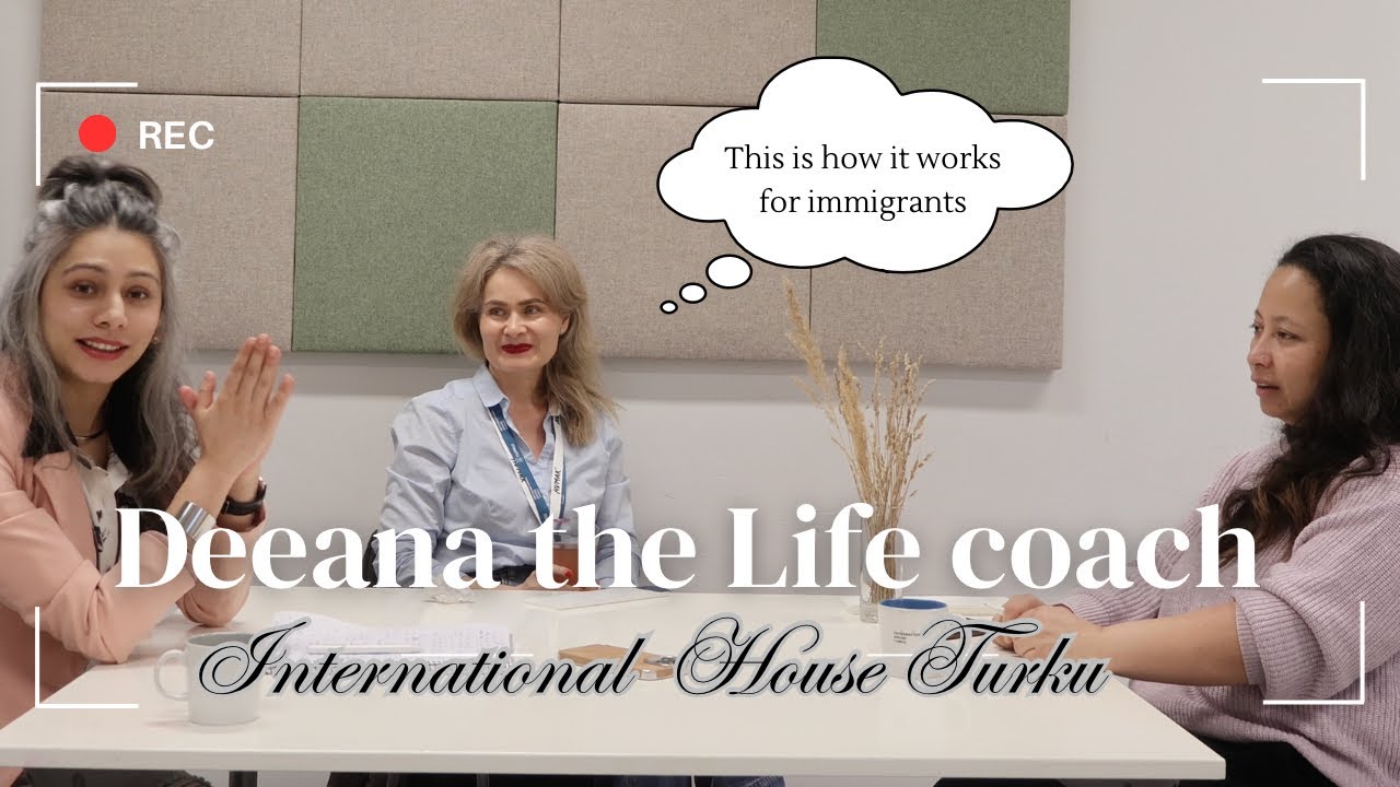 Deeana Lehtinen lifecoach. International house of Turku.
