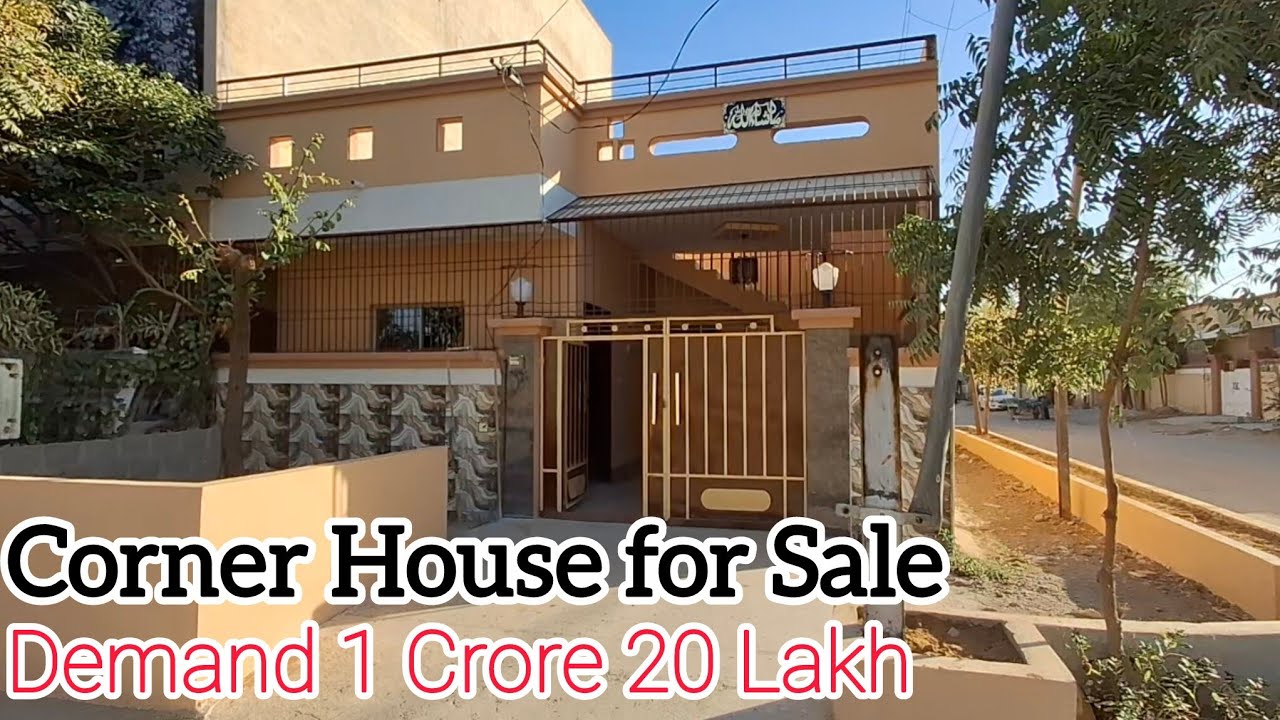 Prime Corner House | 40x40 Road | Abdullah Bangalow Ph 3| Bank Loan Available | West Or South Open 