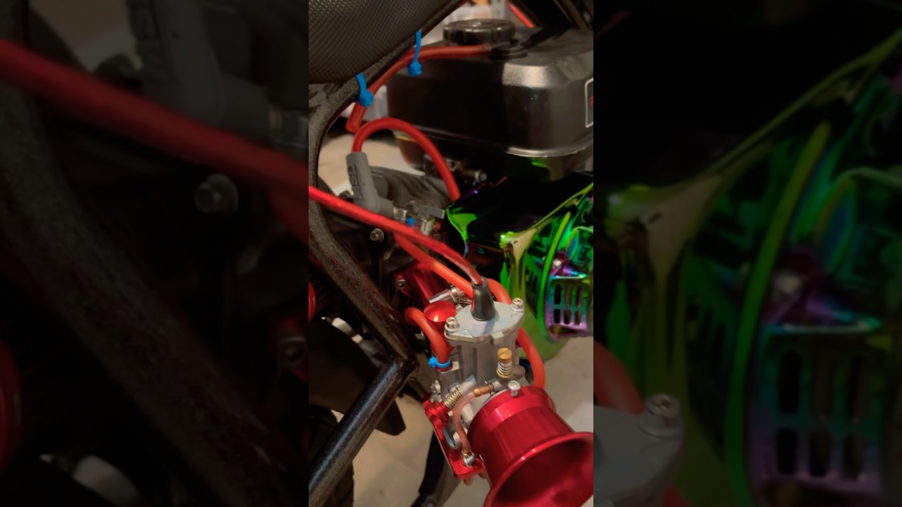 212cc predator mini bike build by DGB Customs - 