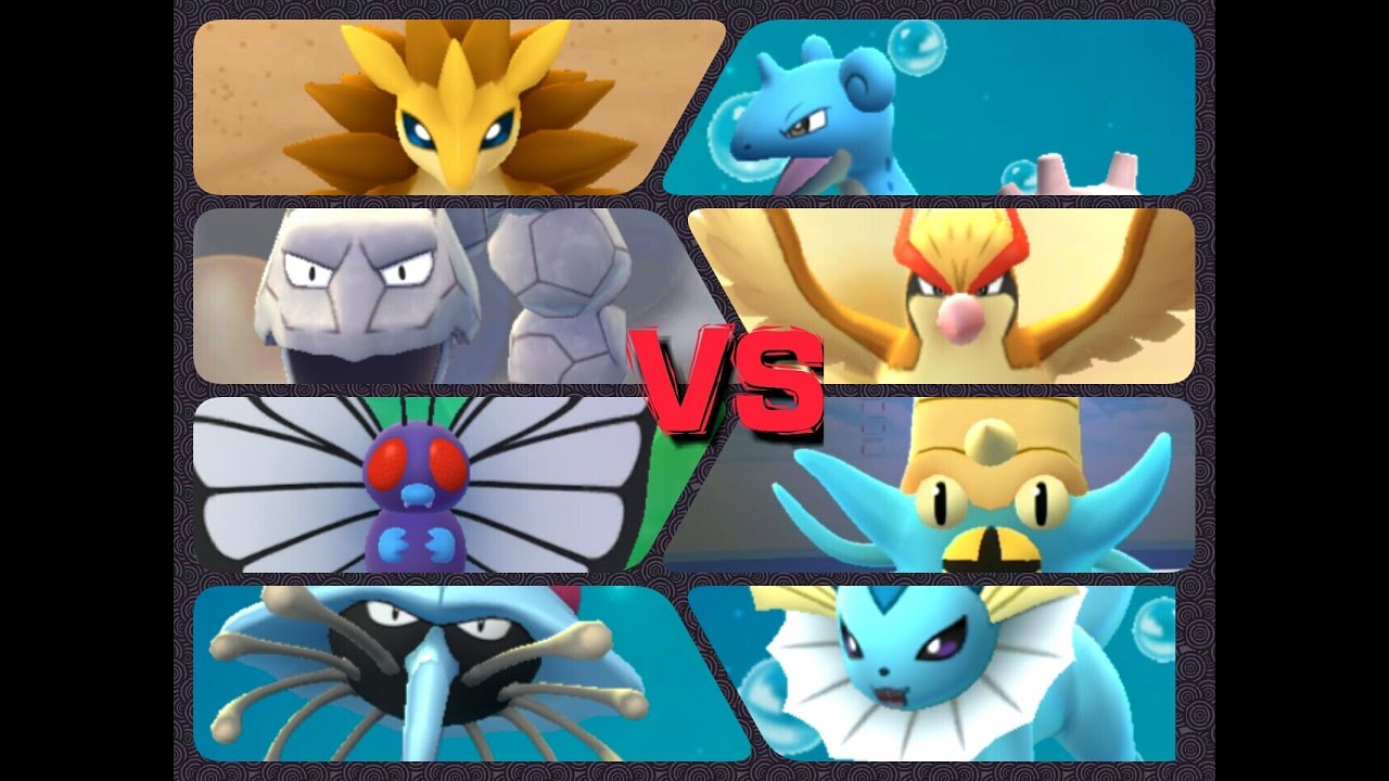 Pokémon GO Gym Battles 3 Gym takeovers Omastar ONIX Lapras Butterfree & more