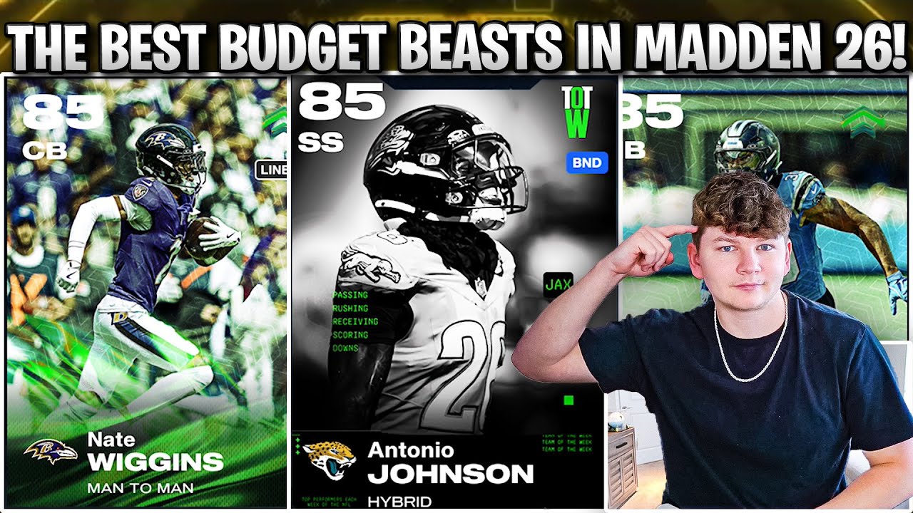 ЛУЧШИЕ БЮДЖЕТНЫЕ ИГРОКИ BEATS ДЛЯ MADDEN 26 ULTIMATE TEAM!