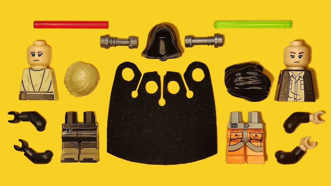 LEGO (How to Build) Sabine Wren & Shin Hati | Ahsoka | Unofficial Lego Minifigure | Star Wars