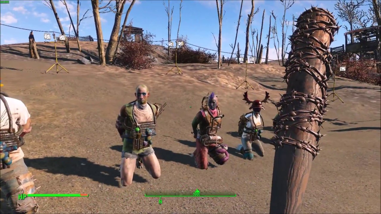 THE WALKING DEAD NEGAN SPEECH IN FALLOUT 4: 200 Subscriber Special