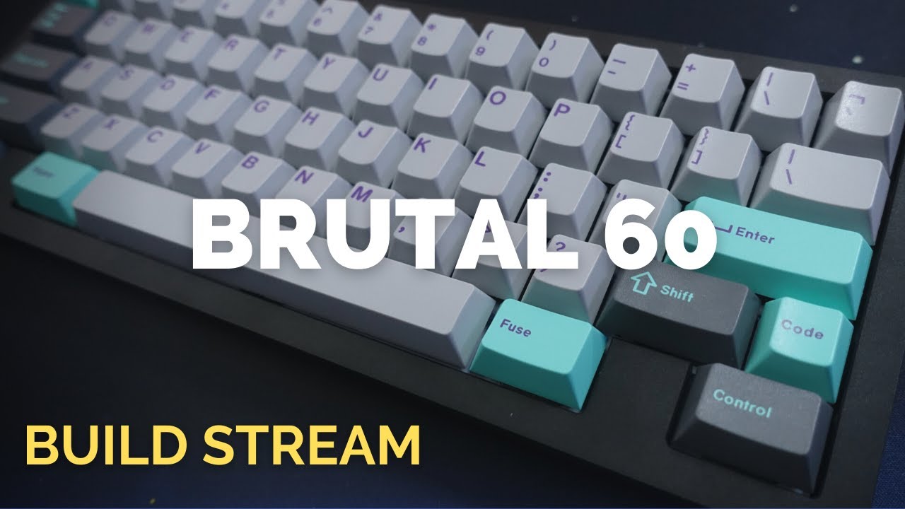Build: Cannonkeys Brutal 60 with Alpacas