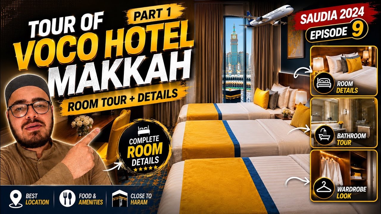 Explore the Voco Hotel Mecca (Part 1) | Ep 9 | Saudia 2024