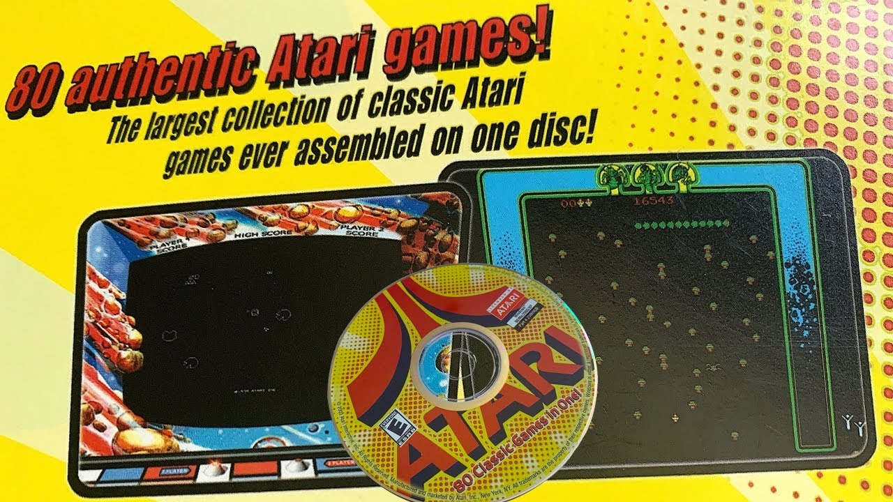 Feelin' Like the 80s - Atari 80 Classics Games for PC the Trackball Games