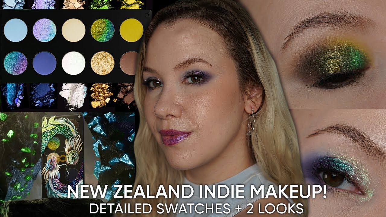 Question Beauty Legend of Land and Sea Palette | Detailed swatches, 2 looks and thoughts