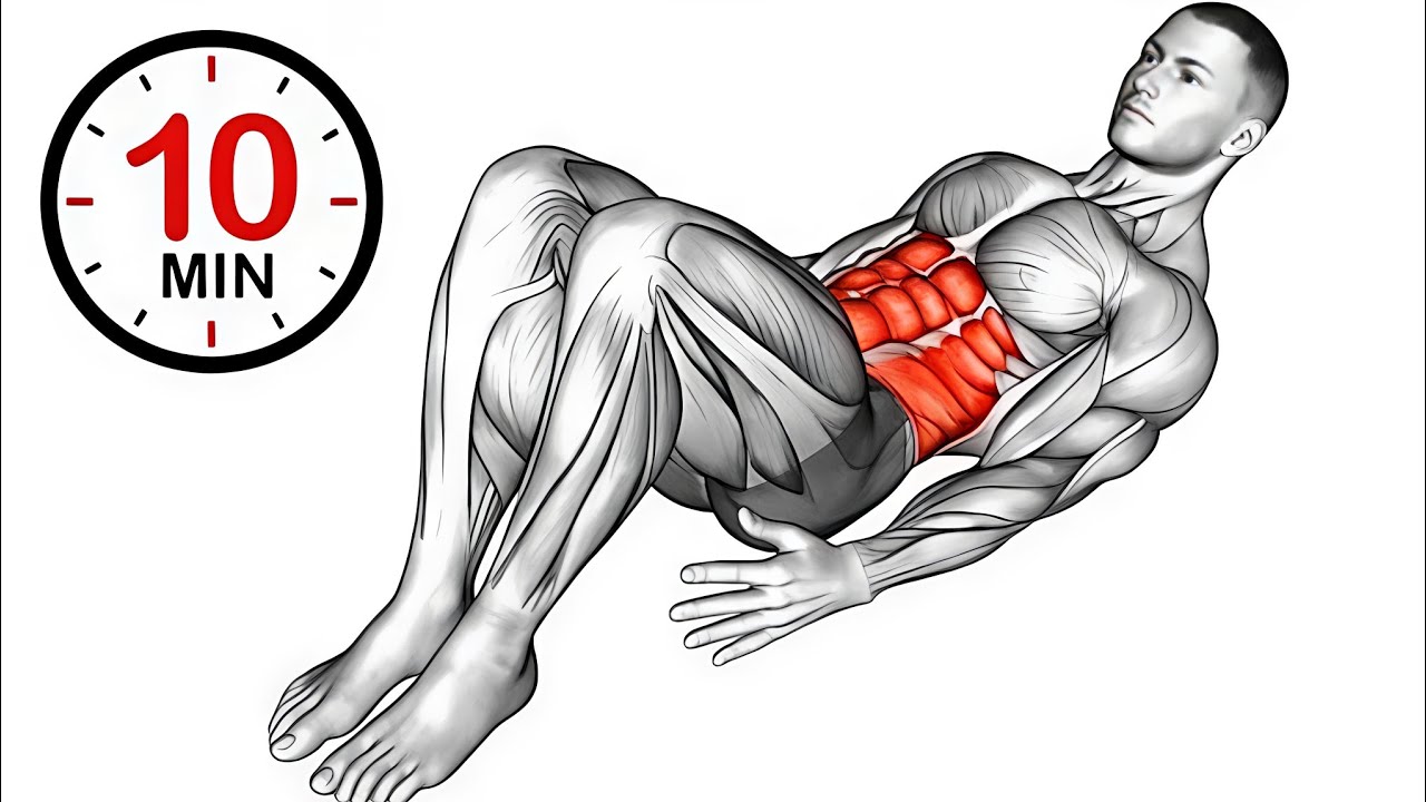 10 Minute Abs & Love Handle Workout at Home | Burn Belly Fat Fast 🔥 | Fit3DWorkout