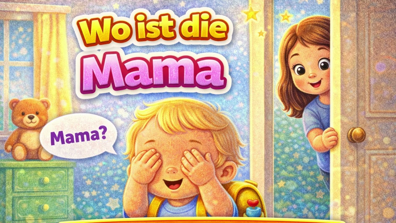 Wo ist die Mama | Mitmach Kinderlied für Kleinkinder | Suchen & Finden Lied