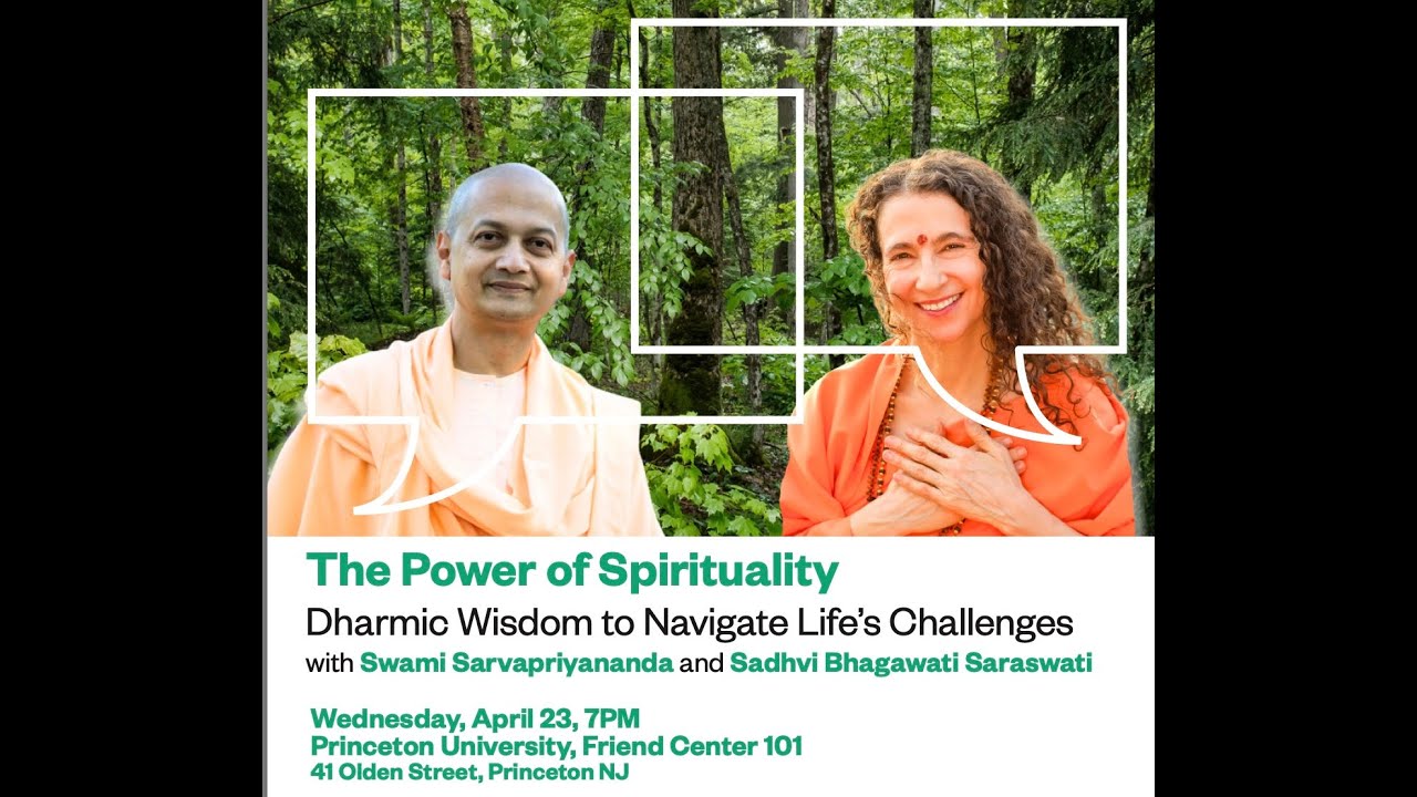 The Power of Spirituality | Swami Sarvapriyananda and Sadhvi Bhagawati Saraswati