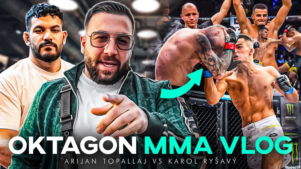 Oktagon MMA VLOG mit @edizderbreite 😂🔥 Arijan Topallaj Blitz K.O 😱 🥊