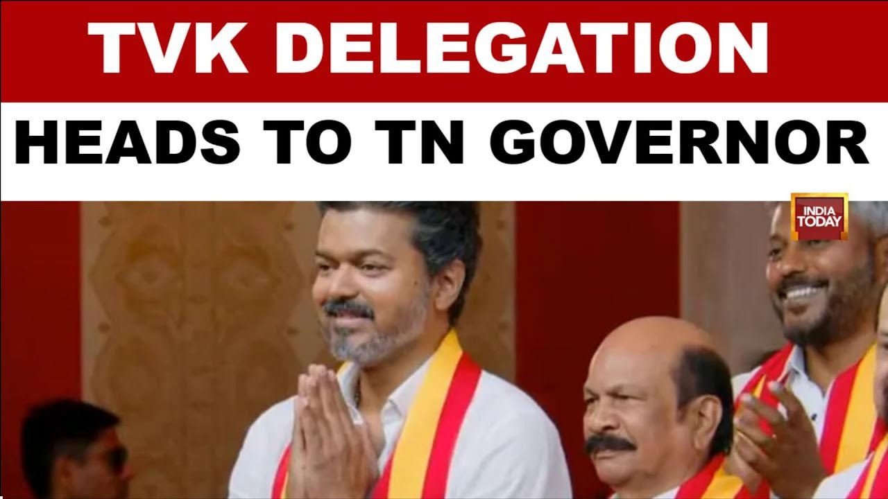 Tamil Nadu Power Play: Security Tightened At Raj Bhavan As TVK Delegation Set To Meet Governor