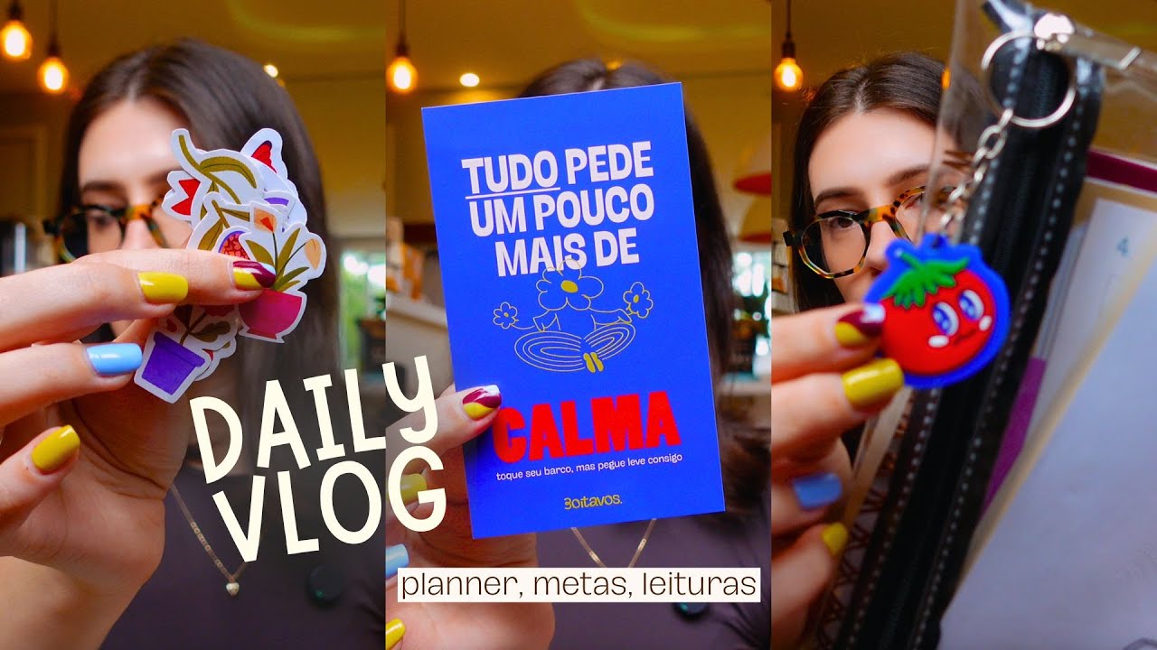 tour pelo meu planner 2026, metas para o novo ano e últimas leituras