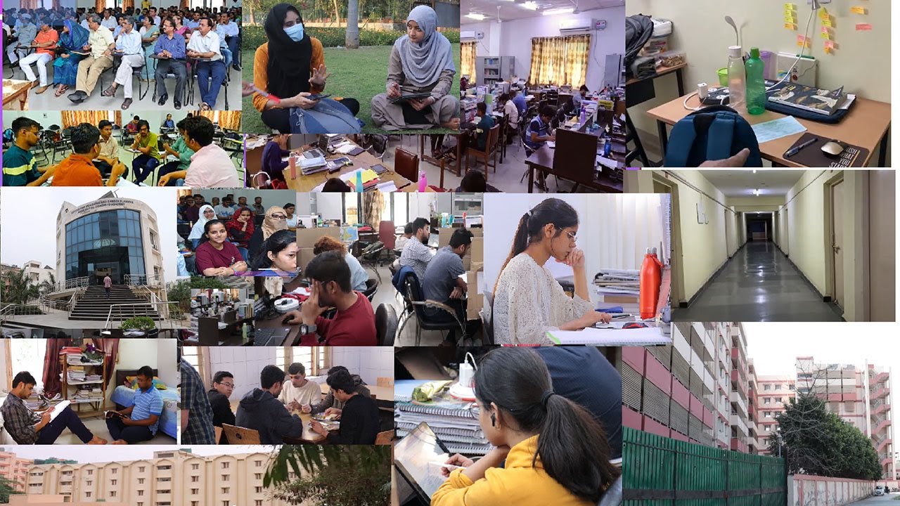 JAMIA RCA: Girls Hostel, Boys Hostel, Canteen, Library, Class-Room || 360° View #Jamia_RCA_Campus