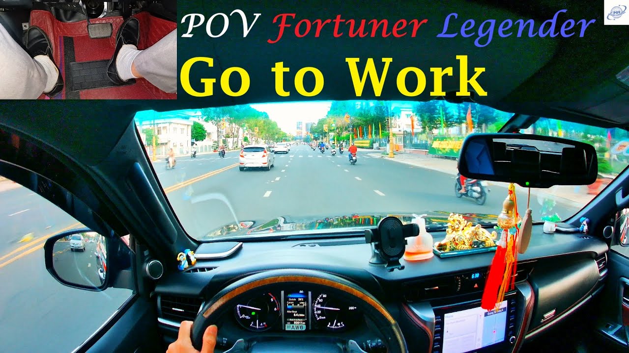 POV Fortuner Legender | Daily Drive To Work