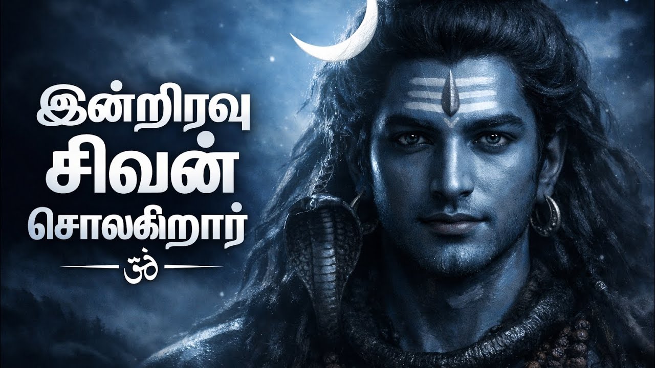 இந்த இரவு உனக்கான சிவன் செய்தி