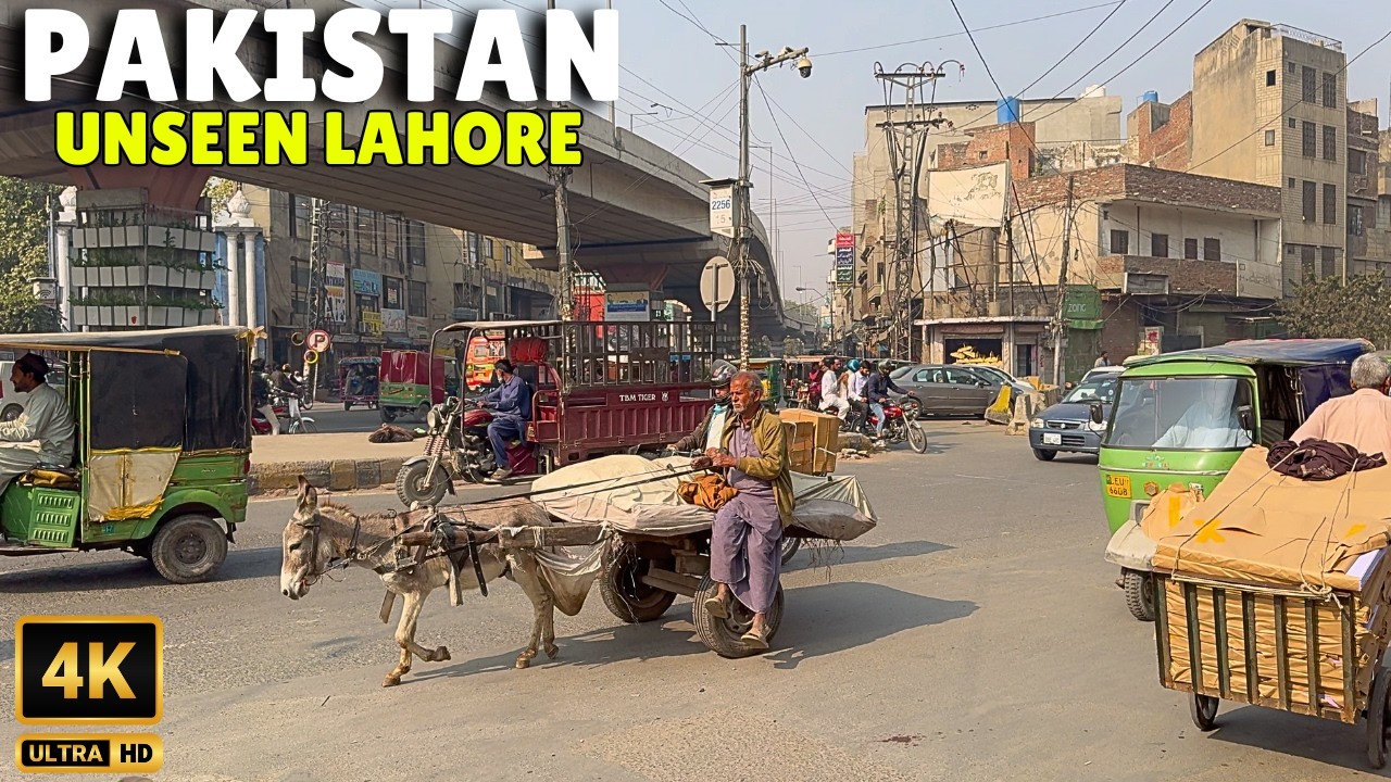 🇵🇰 Lahore Urdu Bazar 4K Walking Tour | Historic Market Streets | Unseen Walk 4K