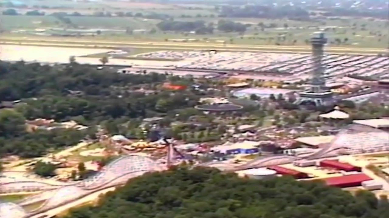 Kings Island Aerial footage from  1979
