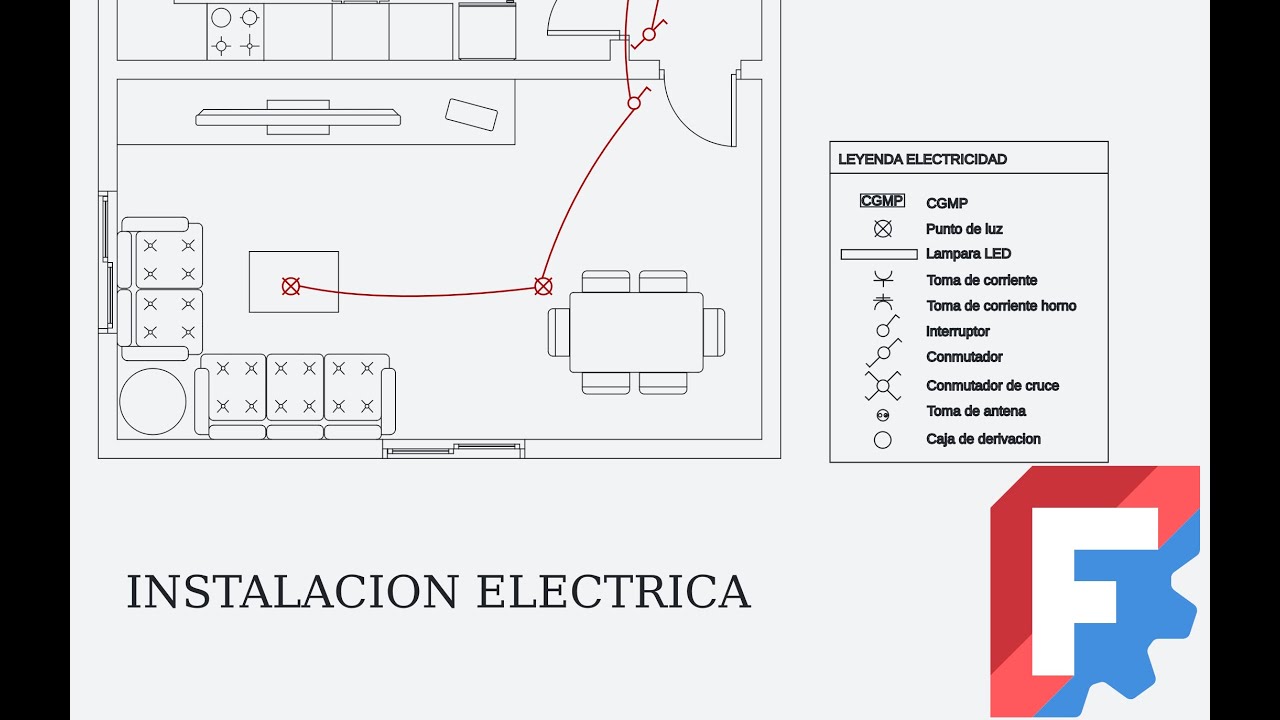Planos de una vivienda con FreeCAD 1.0 (6/6): colores en el plano