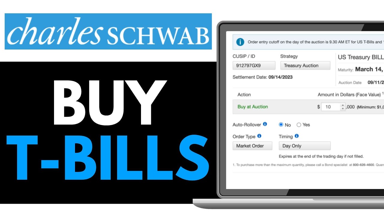 How to Buy T‑Bills on Schwab 2025 (QUICK GUIDE)