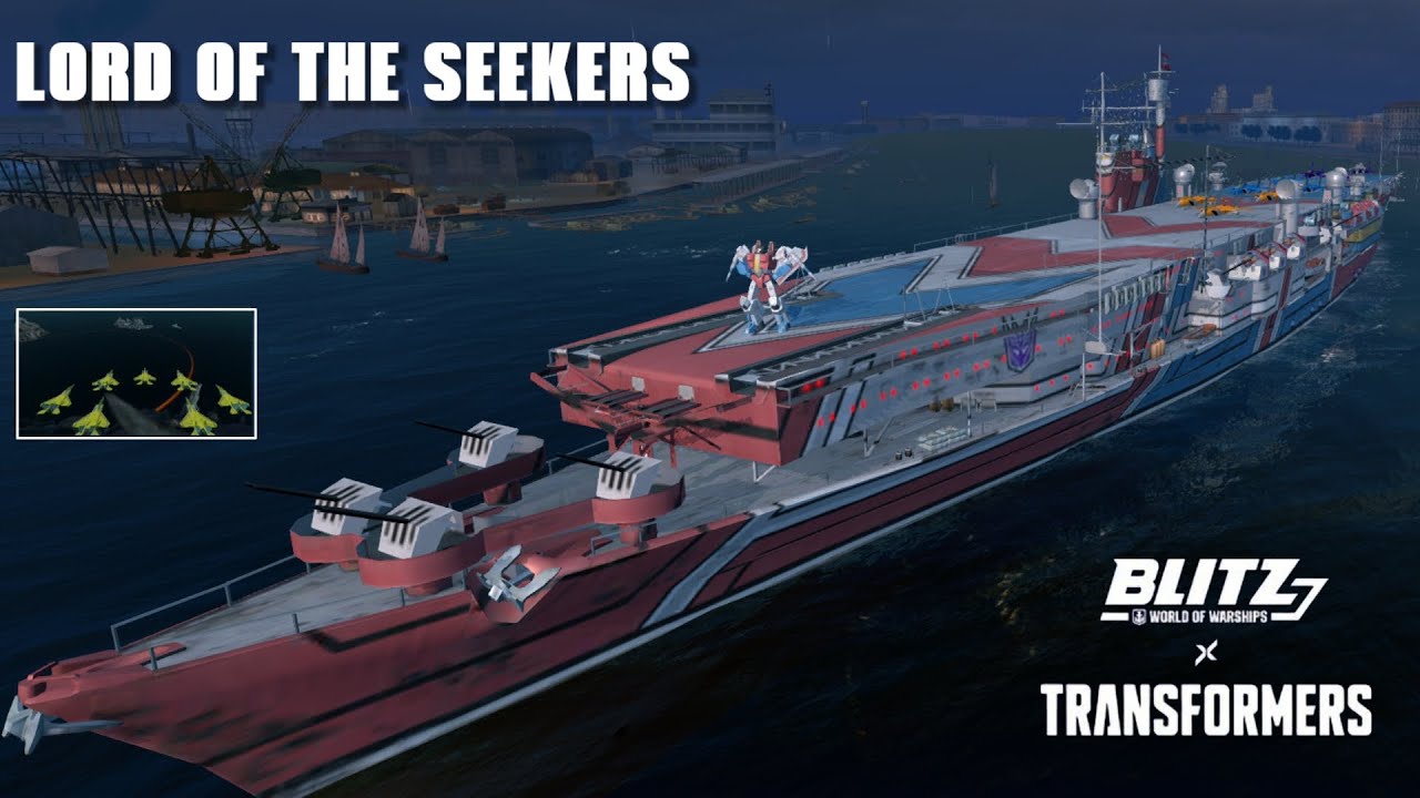 Lord Of The Seekers, 100k Damage | Transformers x World of Warships Blitz