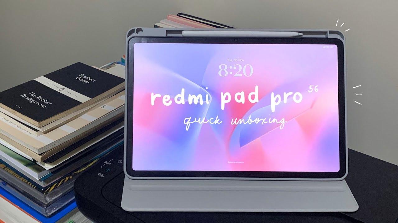 unboxing 🛍️ redmi pad pro 5g, redmi smart pen & accessories