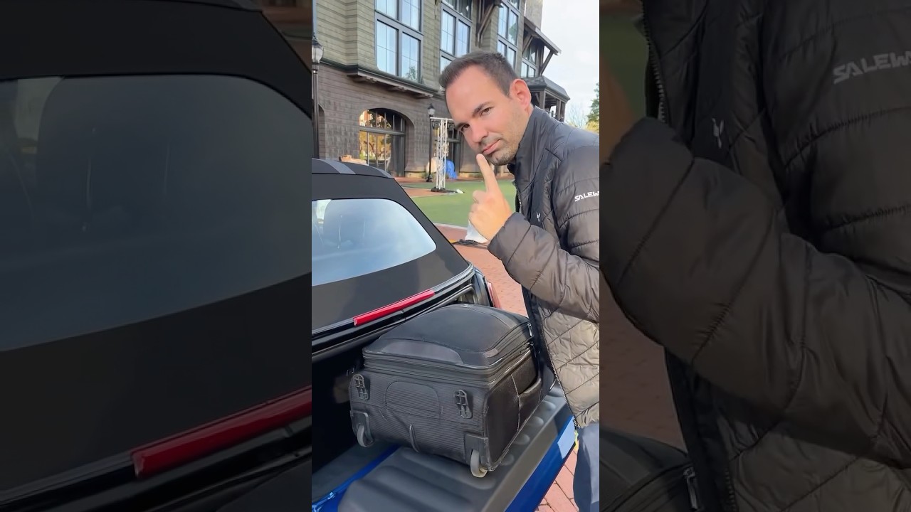 Easy load function in the new Mini Cooper Convertible! 🧳