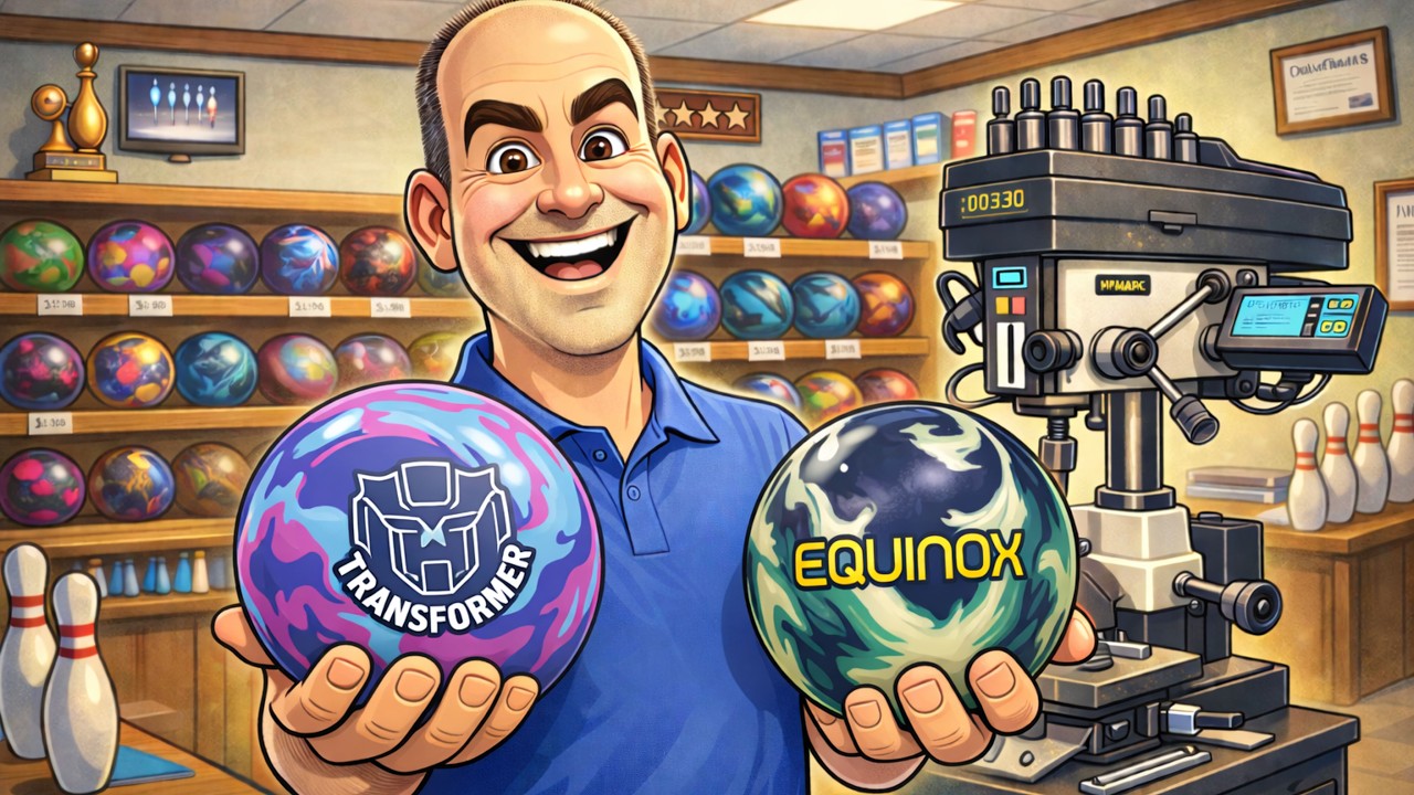 Roto Grip Transformer vs  Storm Equinox Solid - 14 Pound Ball Review