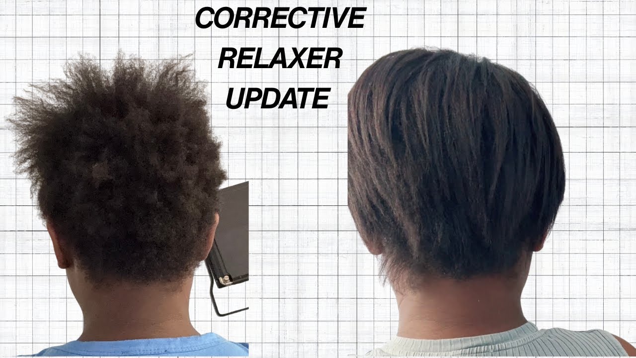 I did Corrective Relaxer 4 Weeks post relaxer | The Result
