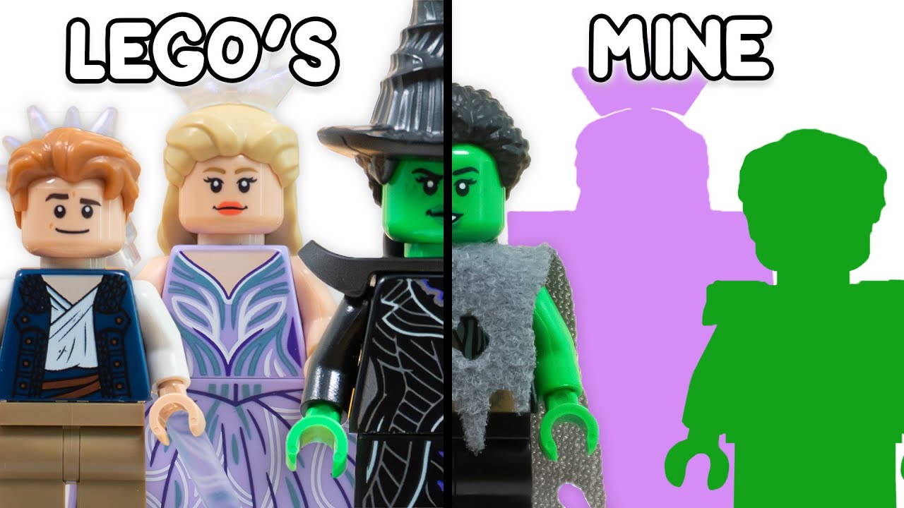 I Fixed The LEGO Wicked Minifigures