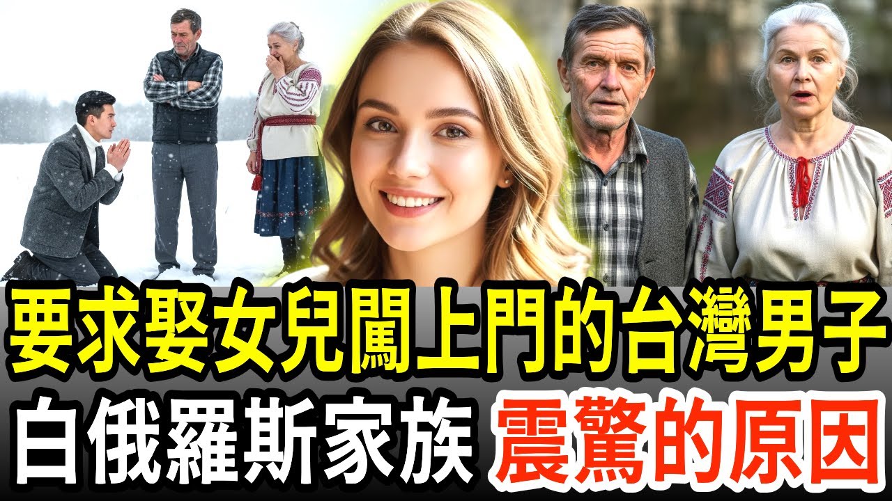 為了28歲女兒殺到白俄羅斯的台灣男子,這青年真的是台灣人?白俄羅斯家族震驚的真正原因