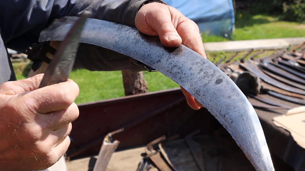 Jak správně nabrousit kosu