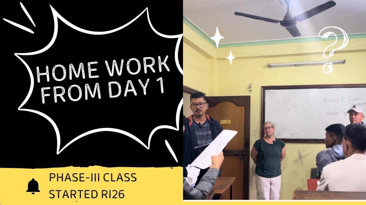 You are the Best and Competing with the Best || RI26 PHASE -3 Class Started 