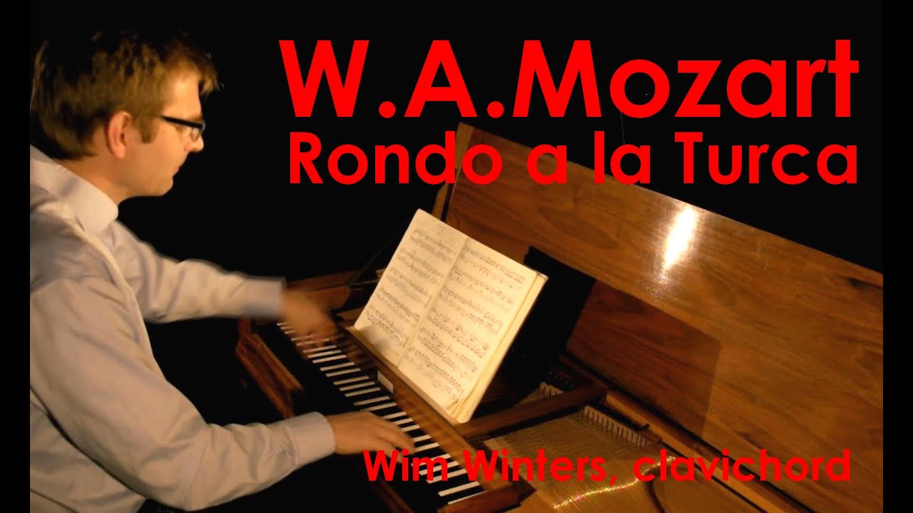 W.A.Mozart :: Rondo Alla Turca (Turkish March) KV 331 :: Wim Winters, Clavichord