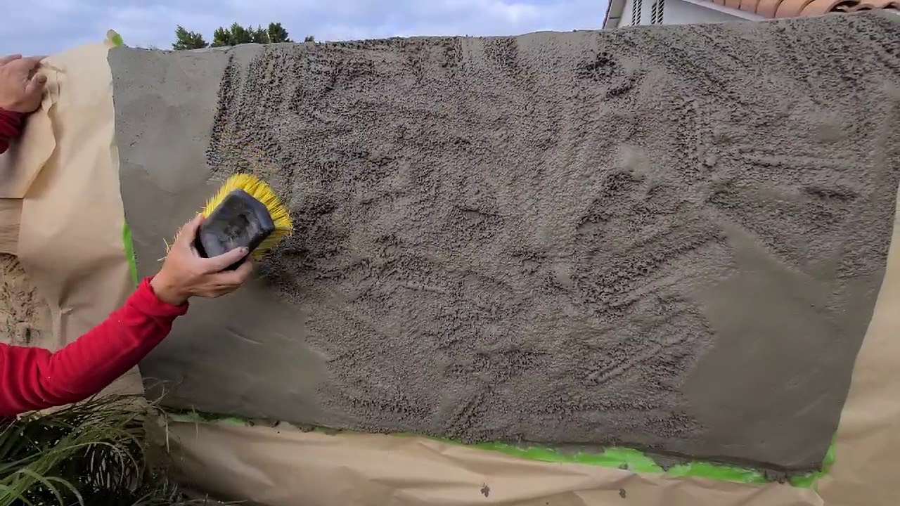 Como hacer imitación de piedra lava o volcánica