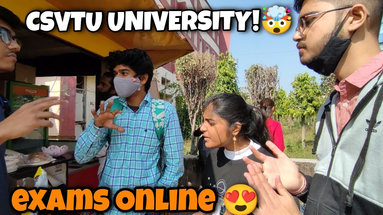 FINALLY!! Exams Bhi Online Ho Gaye 😍😍 **CSVTU UNIVERSITY**