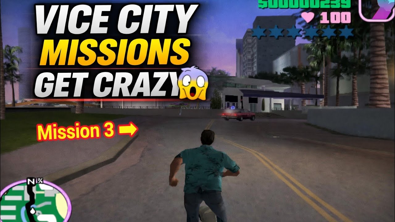 GTA Vice City Gameplay – 3 Missions Back to Back