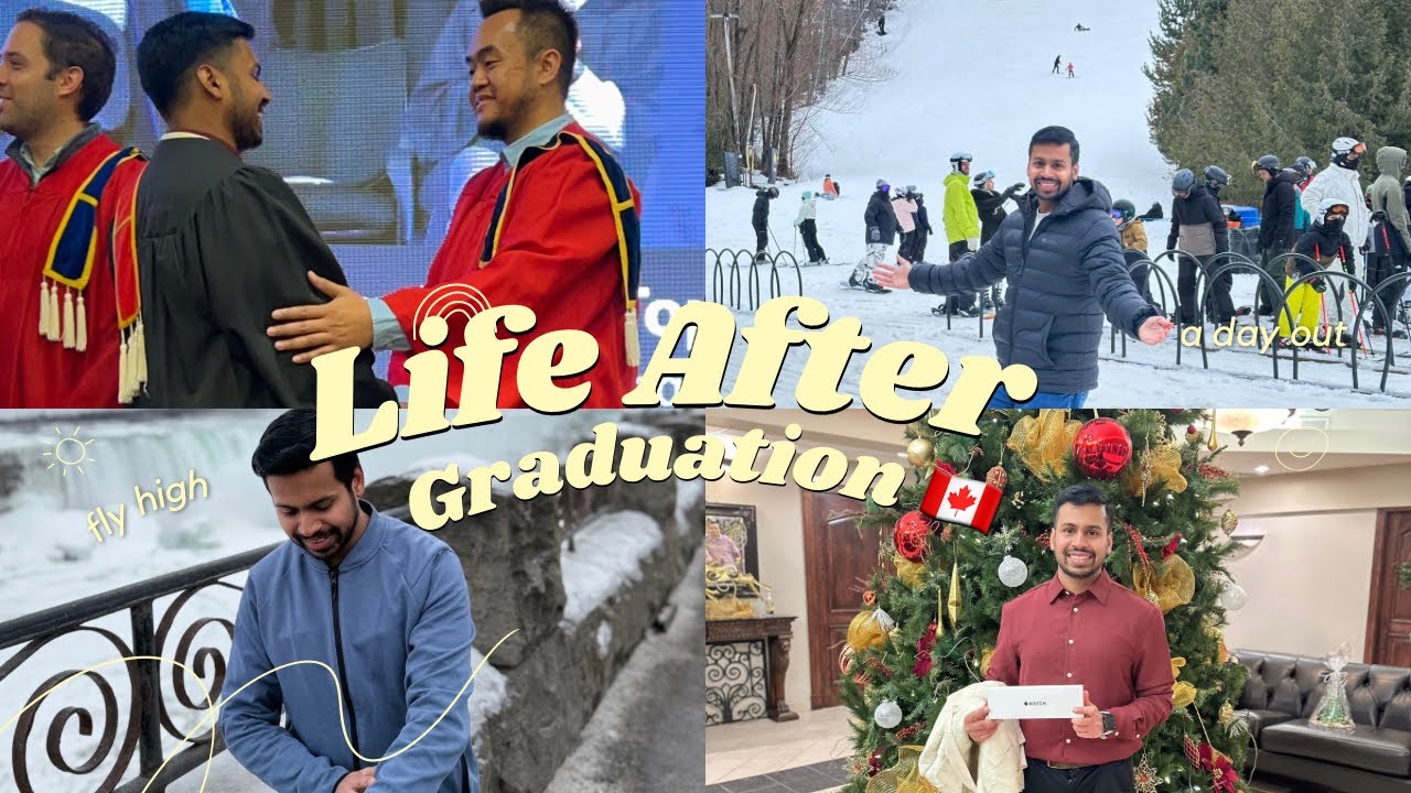 Life After Graduation in Canada 🇨🇦 #internationalstudents #canada #ontario #graduation #life
