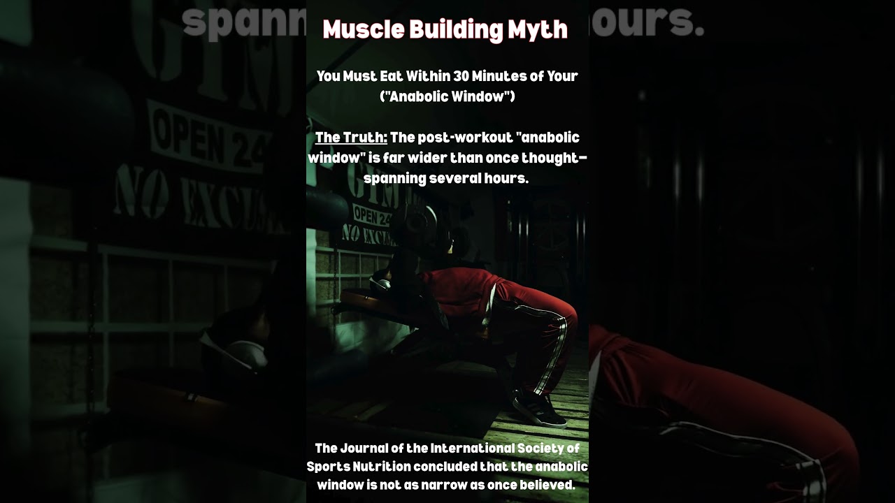 Muscle building myth 