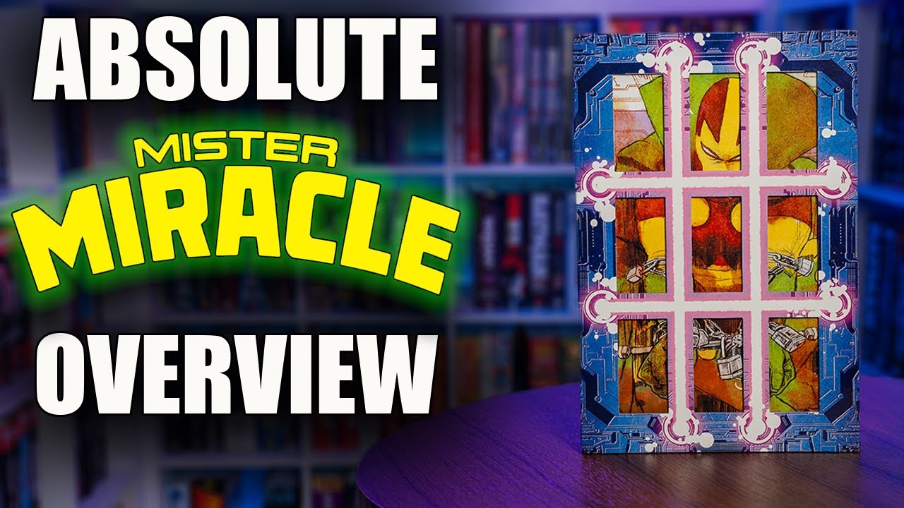 Absolute Mister Miracle Overview  – The Definitive Edition of a Modern DC Masterpiece!