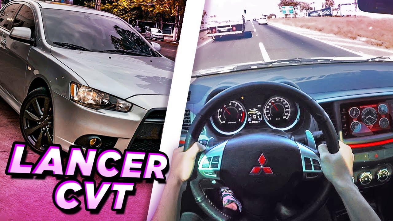 MITSUBISHI LANCER GT NA ESTRADA! O CVT É TÃO LERDO ASSIM?