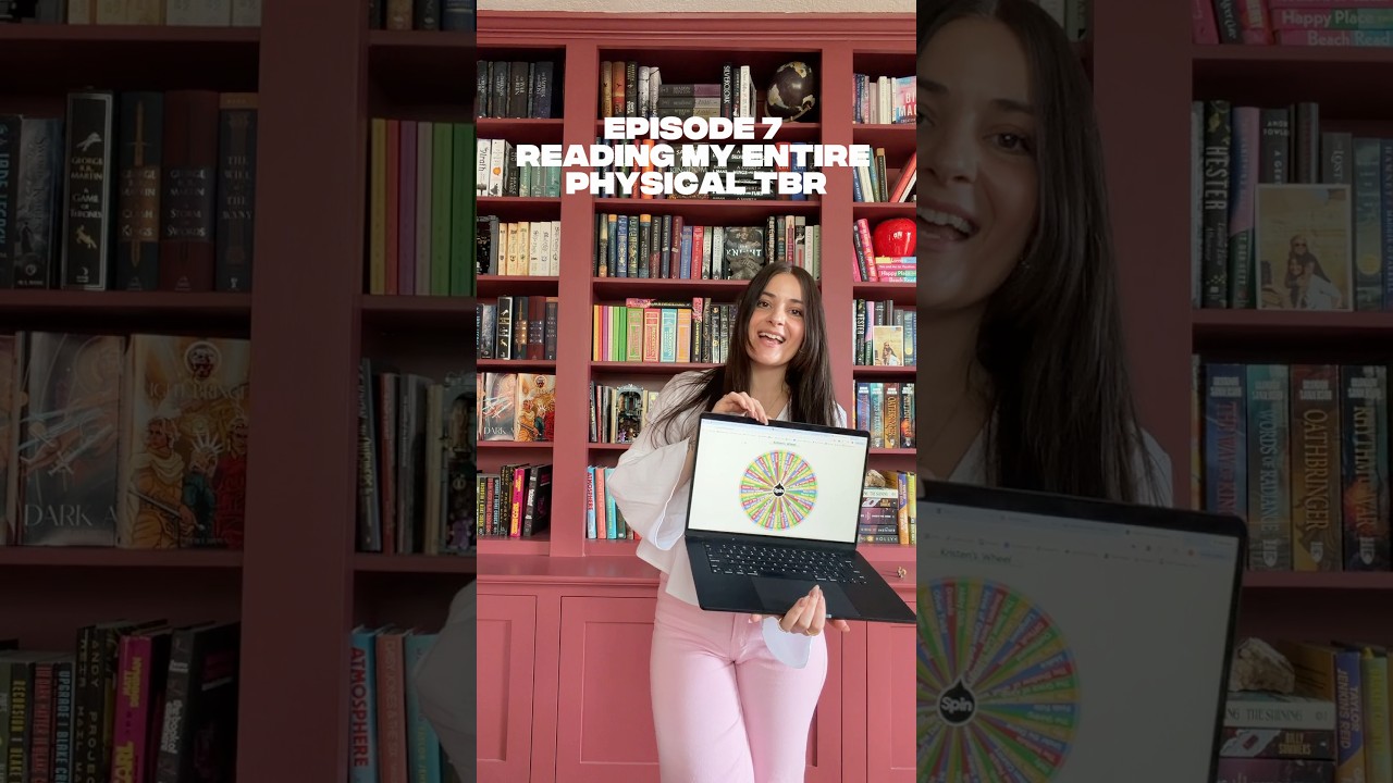 Episode 7 of reading my entire physical TBR by the end of 2026 #bookrecs #tbrwheel #booktube